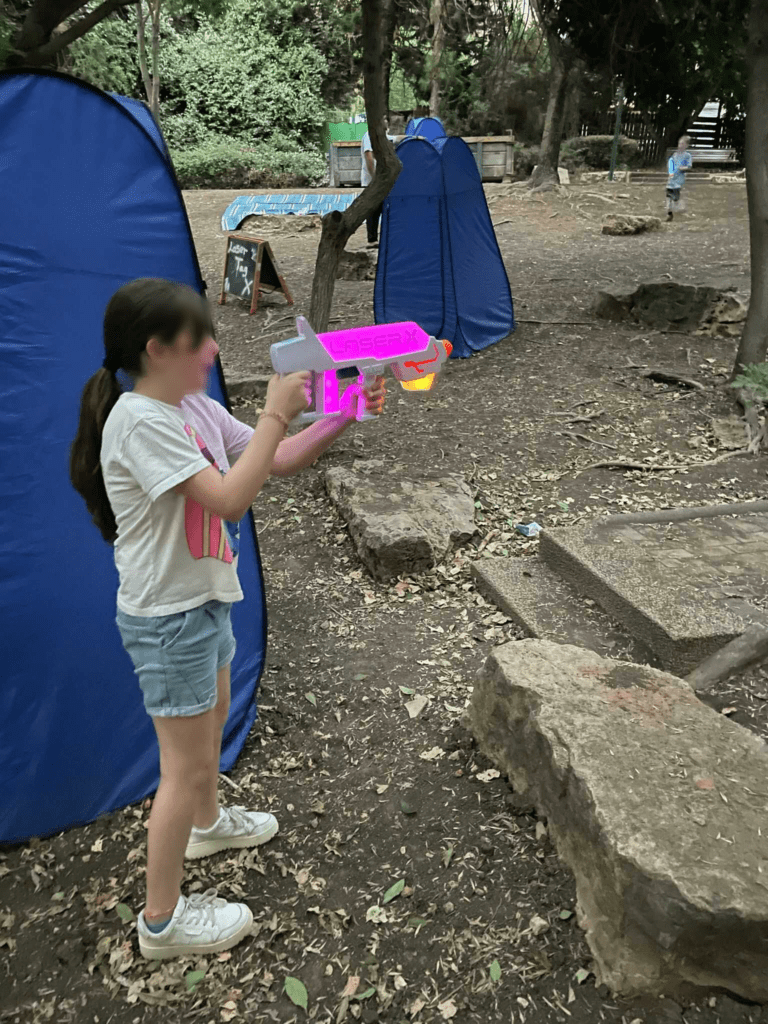 לייזר טאג בשטח