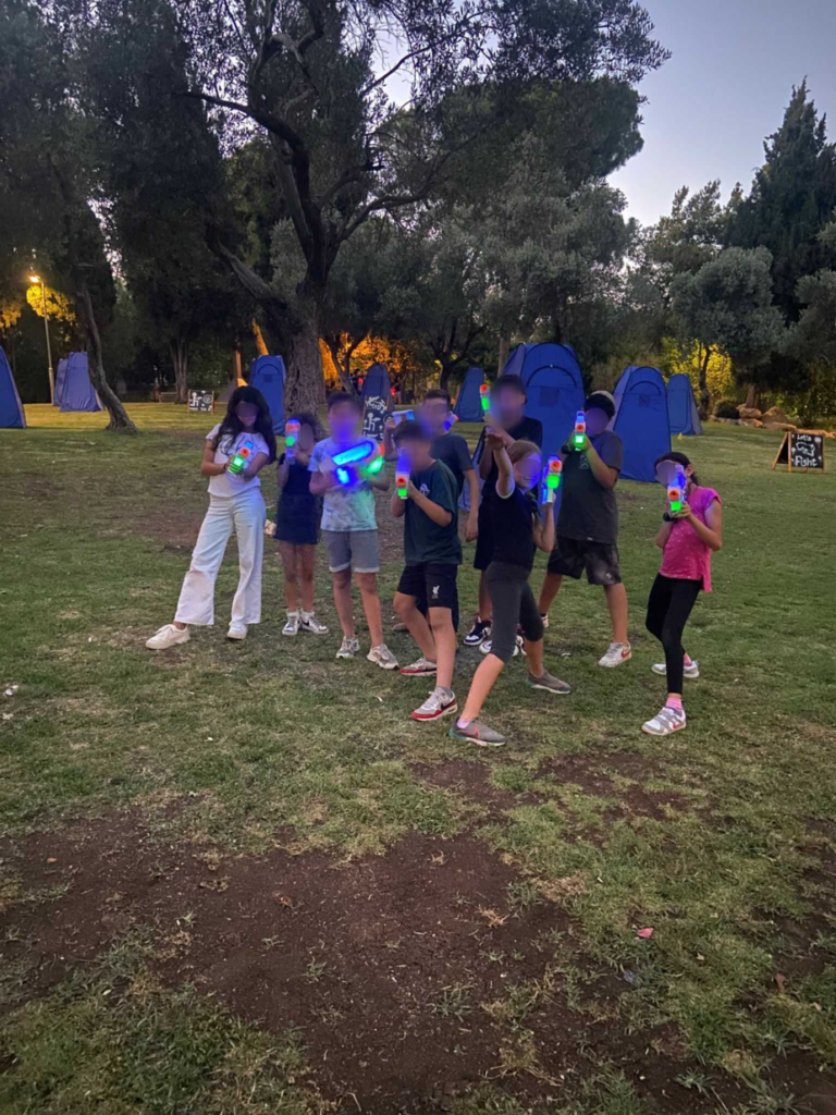 לייזר טאג נייד